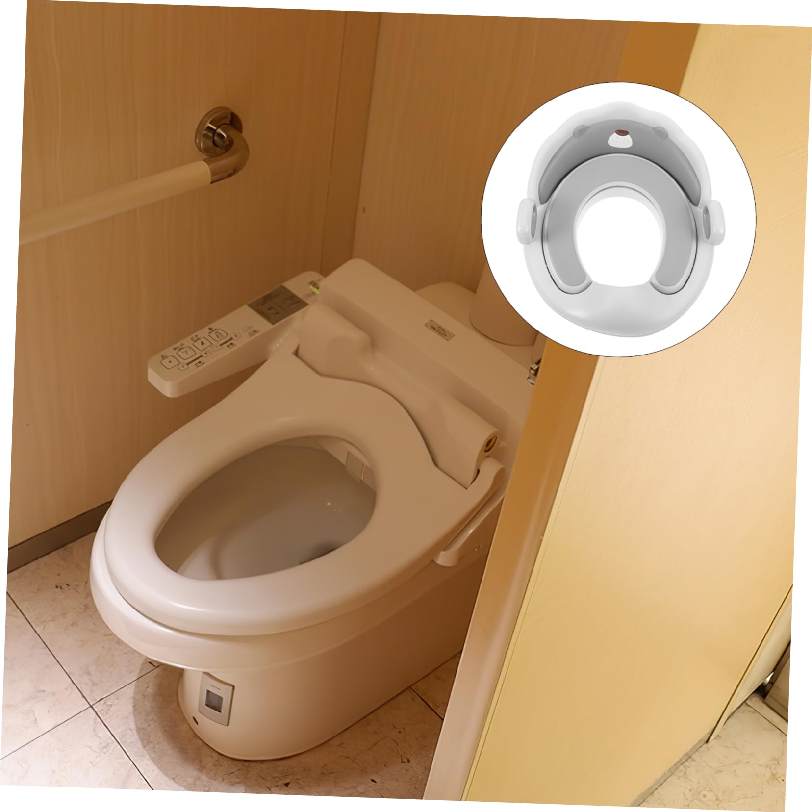 Asiento De Inodoro Para Entrenamiento Para Ir Al Baño Adaptador Wc Para Wc De Entrenamiento Asiento De Inodoro Diseño Ergonómico