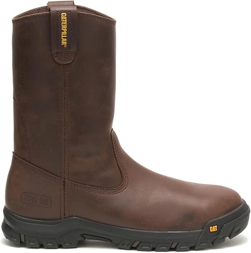 Caterpillar - Botas de trabajo para hombre con punta de acero