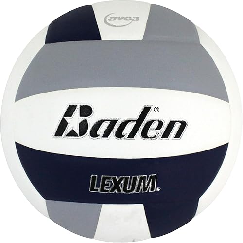 Miniatura 42 de Baden - Lexum - Microfibra compuesta de alta calidad | Balón de voleibol oficial para interiores de la escuela secundaria | 13U a 18U | Tamaño