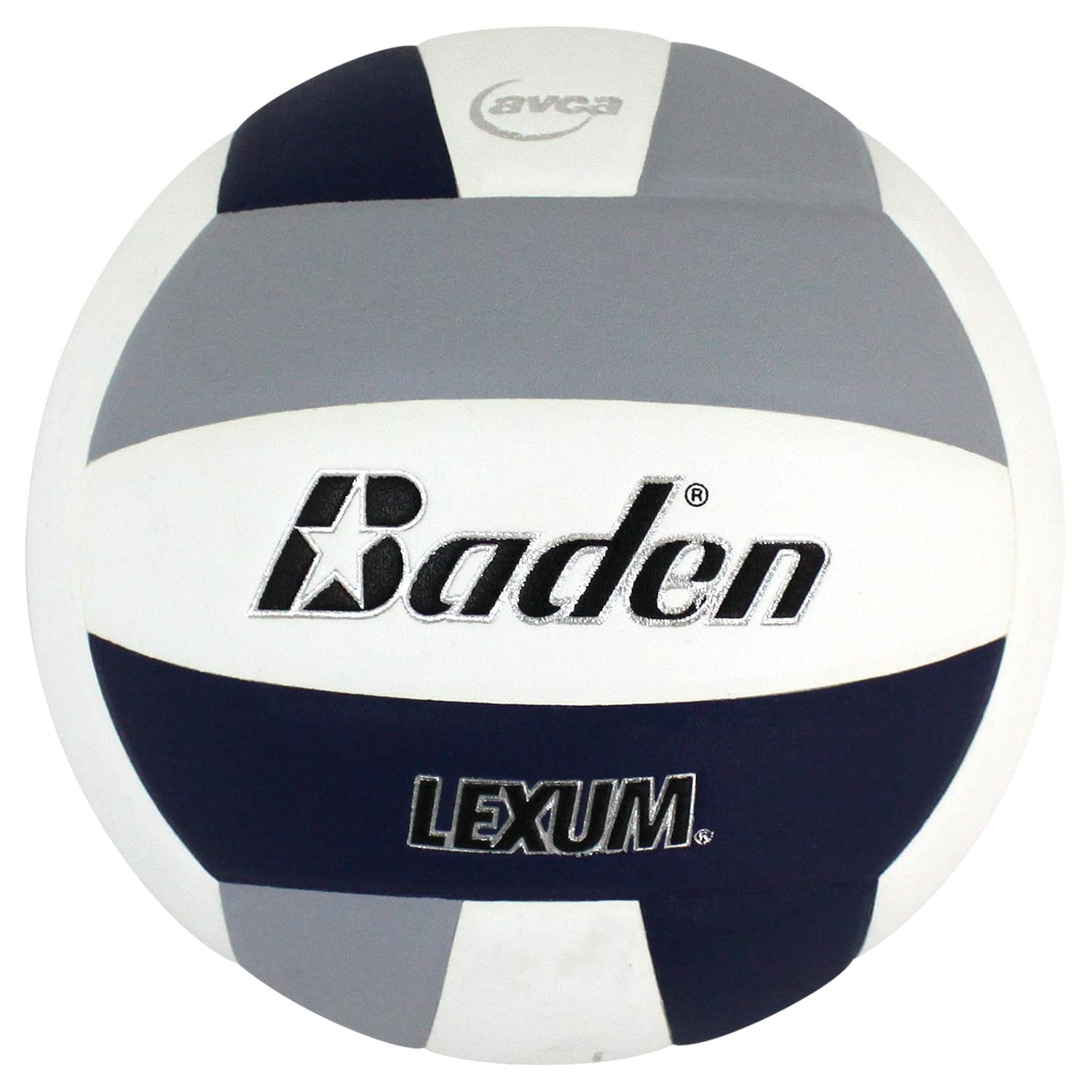 Baden | Lexum | Premium Composite Microfiber | Indoor Official High School Game Volleyball | 13U to 18U | Official Size + Weight