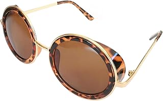 Occhiali da sole steampunk - Tondi - Cyber - Rotondi - donna - uomo - unisex - Iron Man - idea regalo - Vintage - Retro - Moda