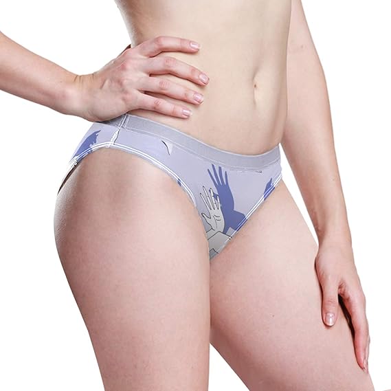 Amazon Co Jp レディースショーツ 手の影 パンツ パンティー 女性下着 ローライズ 通気性 伸縮性 無地 スポーツショーツ 中ウェスト 美尻 2枚セット S 2xl 服 ファッション小物