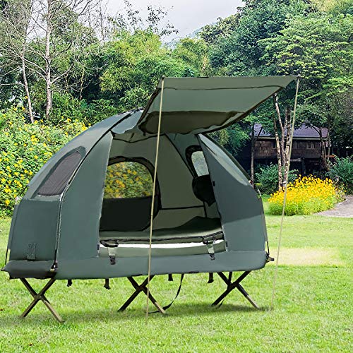 gymax tent cot
