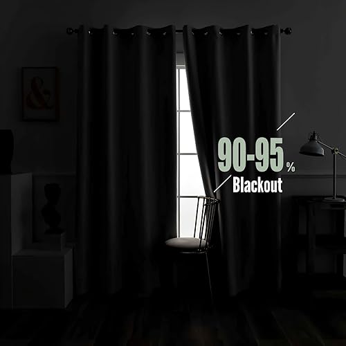 Miniatura 6 de SZLYZM Shiba Inu - Cortinas opacas japonesas para dormitorio, sala de estar, juego de 2 paneles de 84 pulgadas de largo, cortinas con ojales con