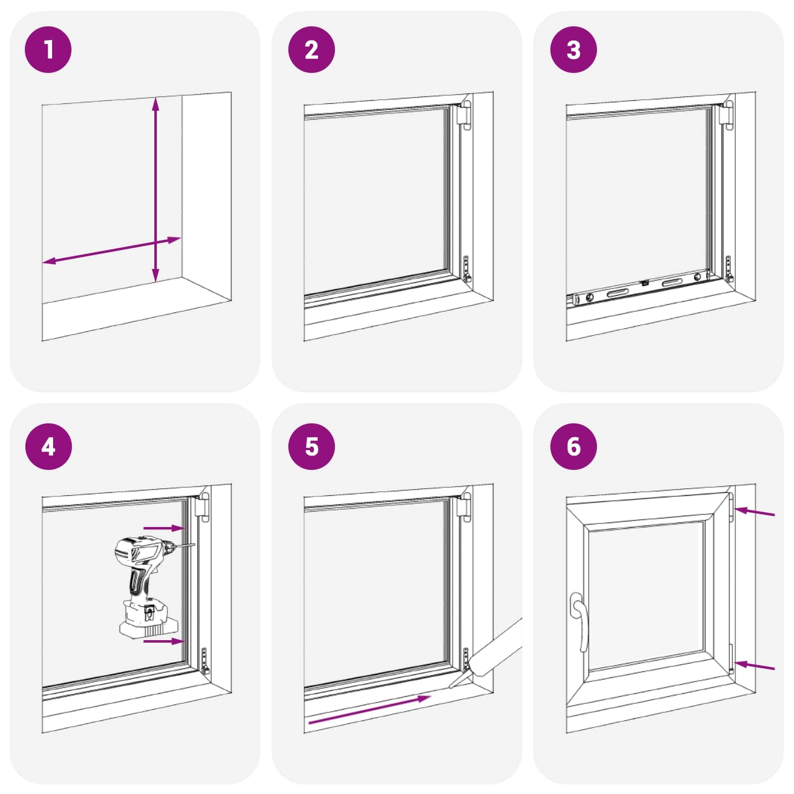 vidaXL Finestra per Soffitta RISOR 50 x 50 cm PVC e Vetro Antracite, Solaio, Isolamento Termico Moderno, Finestre Energy Efficient, Fissaggi in Vetro PVC Silenziati