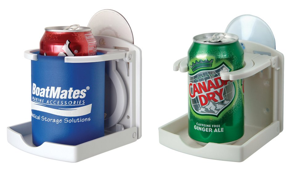 BoatMates Folding Drink Holder Twin Pack