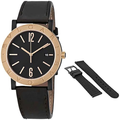 Bvlgari Solotempo Black Dial Automatic Men's Watch 102931