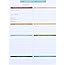 Substitute Teacher Notepad - Preprinted Substitute Teacher Log, Report, Communication Notepad. 25 Removable Sheets on 80# Pap