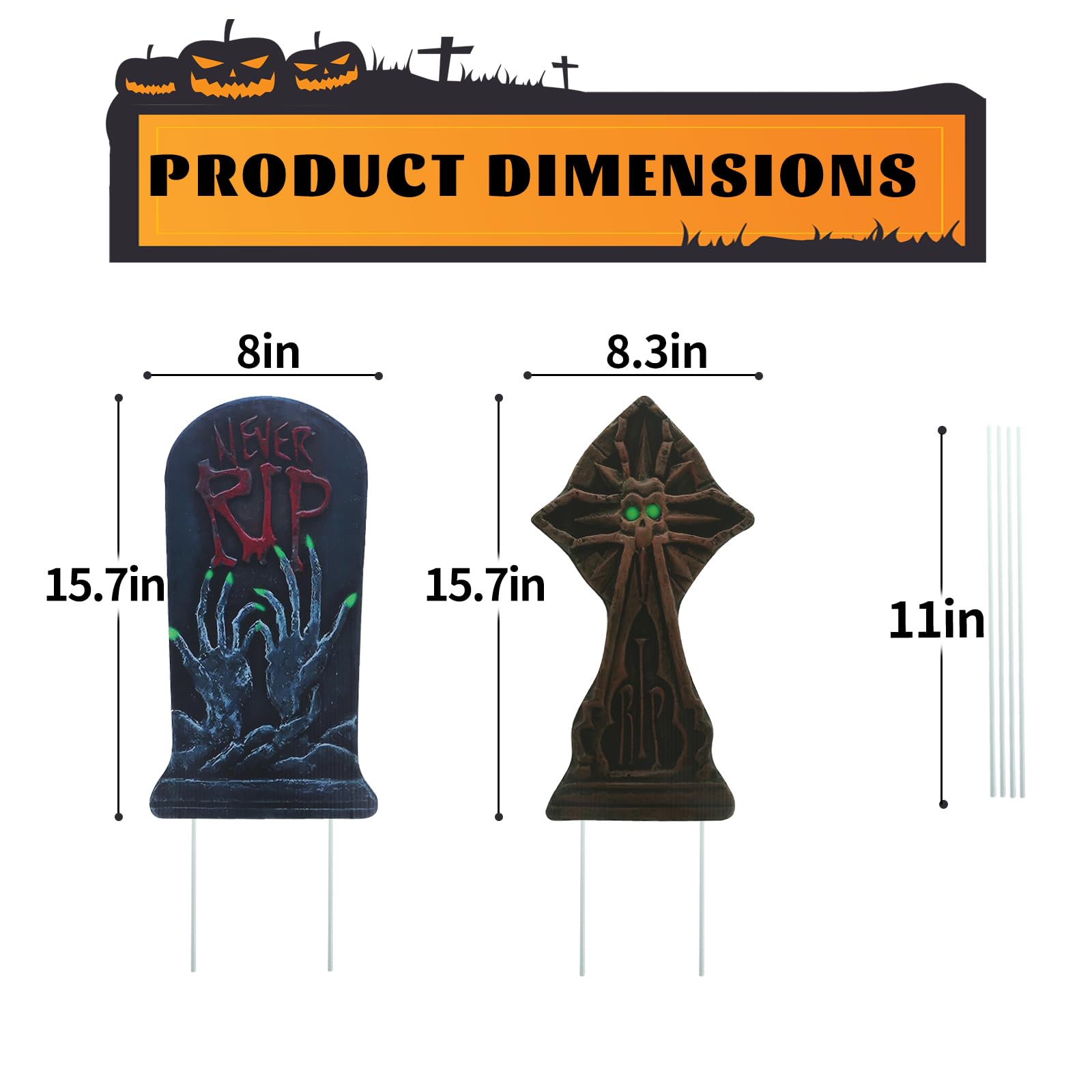 Decorazioni per Halloween (9 pezzi)
