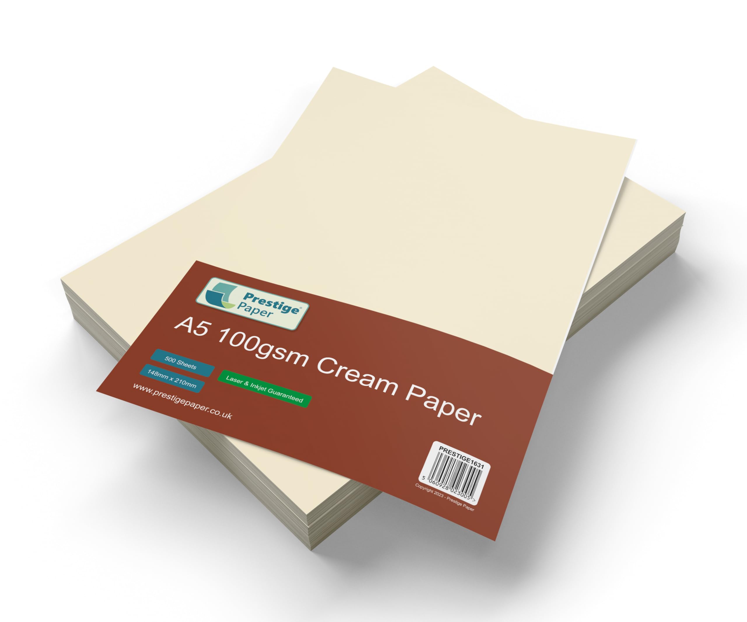 Prestige A5 Cream 100gsm Paper x 500 Sheets per Pack