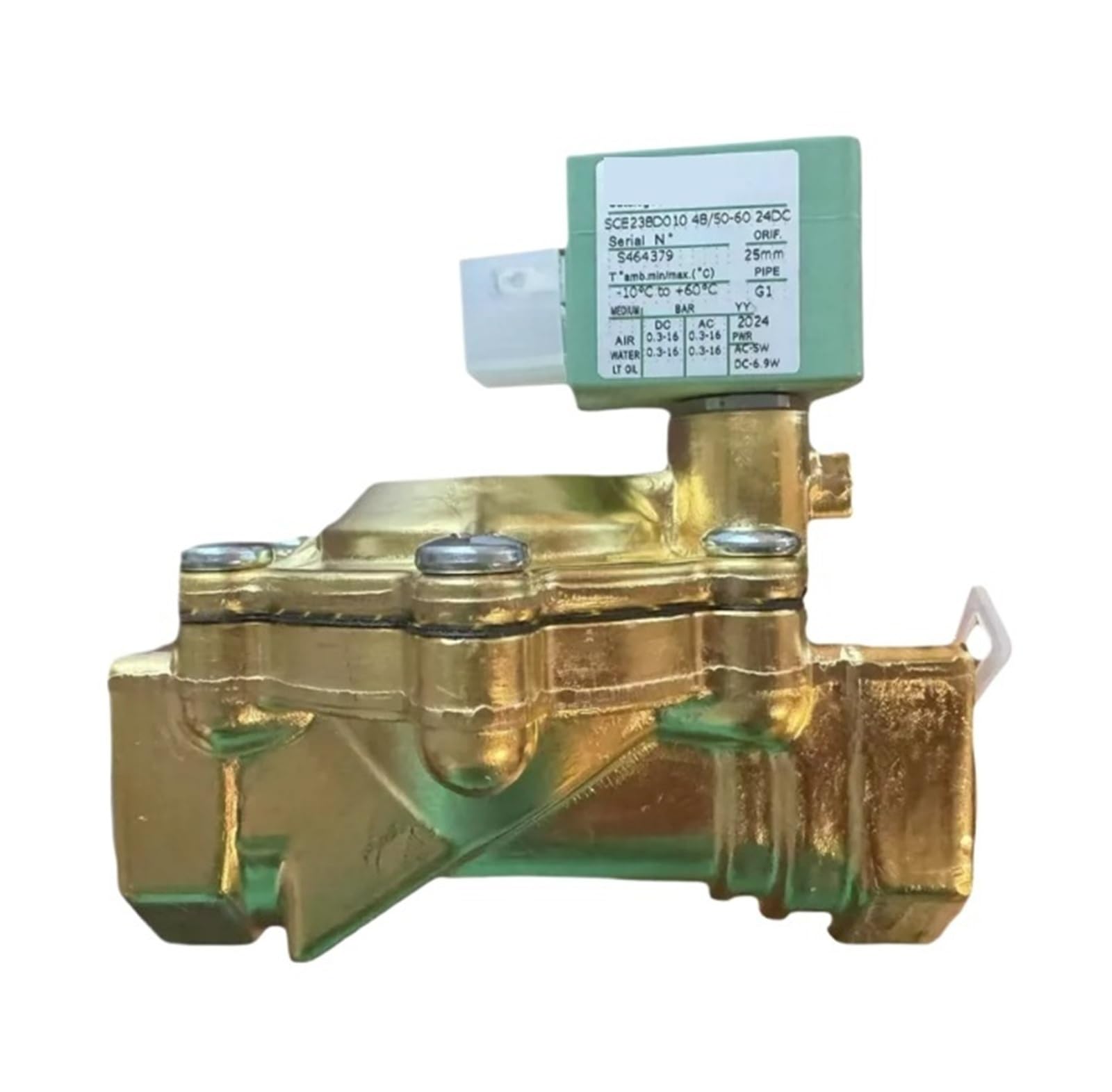 Dsfyaqilh One Color Solenoid Valves Sce238d010 0-16Bar Two-Position Two-Way Brass Solenoid Valves