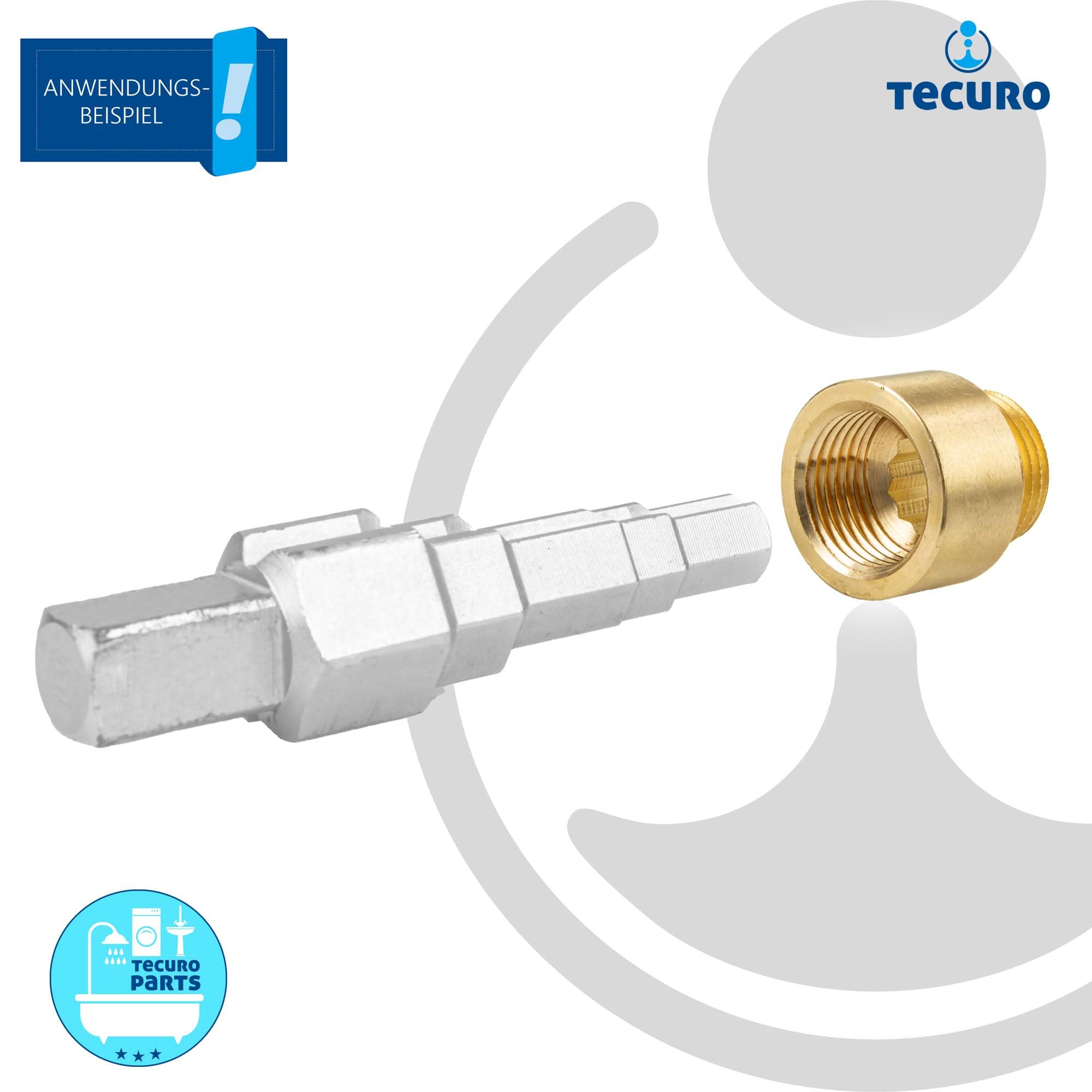 Prolunga Per Rubinetto In Ottone - 1/2" X 50 Mm, Cromata, Per Acqua Potabile - Foto 2