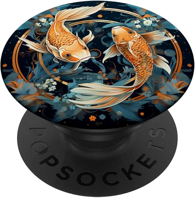 Pisces Zodiac Sign PopSockets Adhesive PopGrip