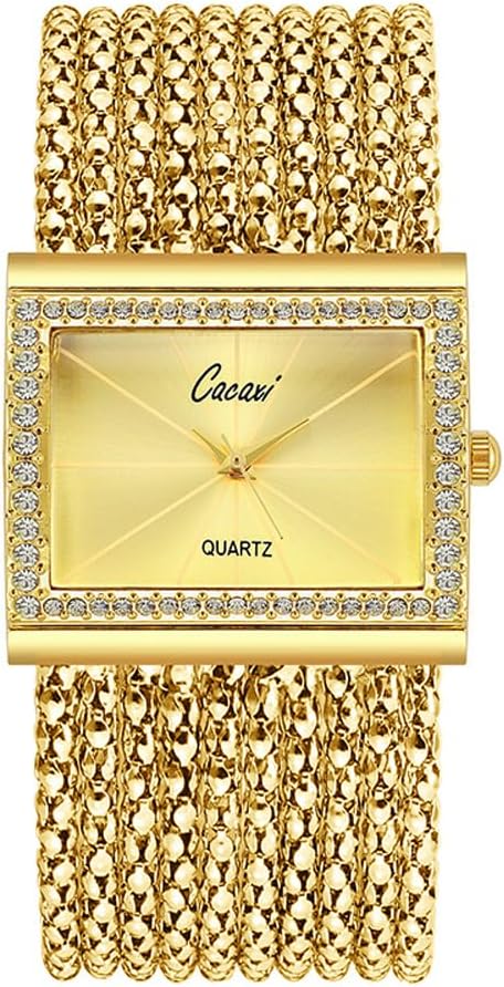 Women Simple Crystal Bangle Bracelet Analog Quartz Wrist Watches Gifts for Ladies