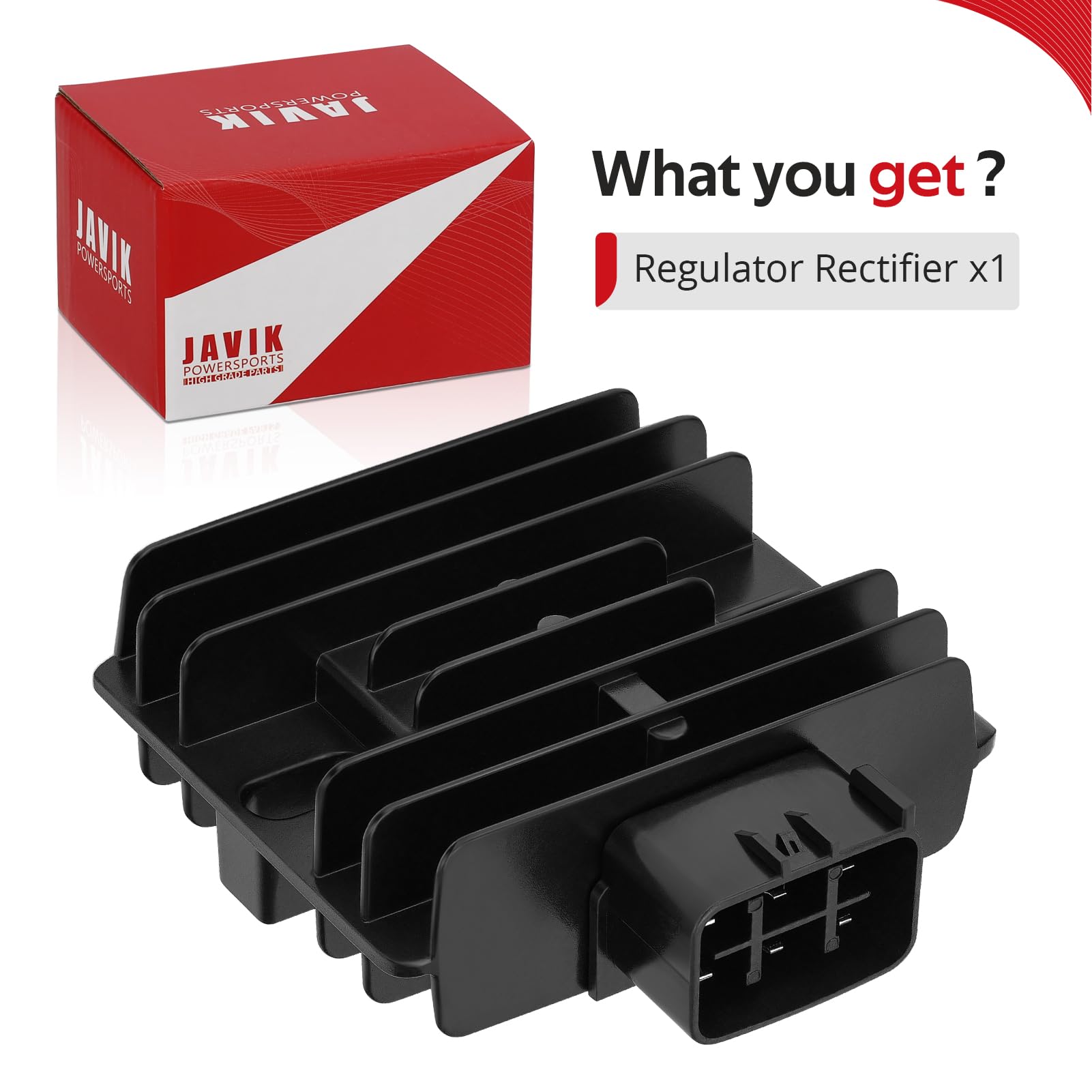 Amazon.com: JAVIK Regulator Rectifier For Kawasaki Mule 610 600
