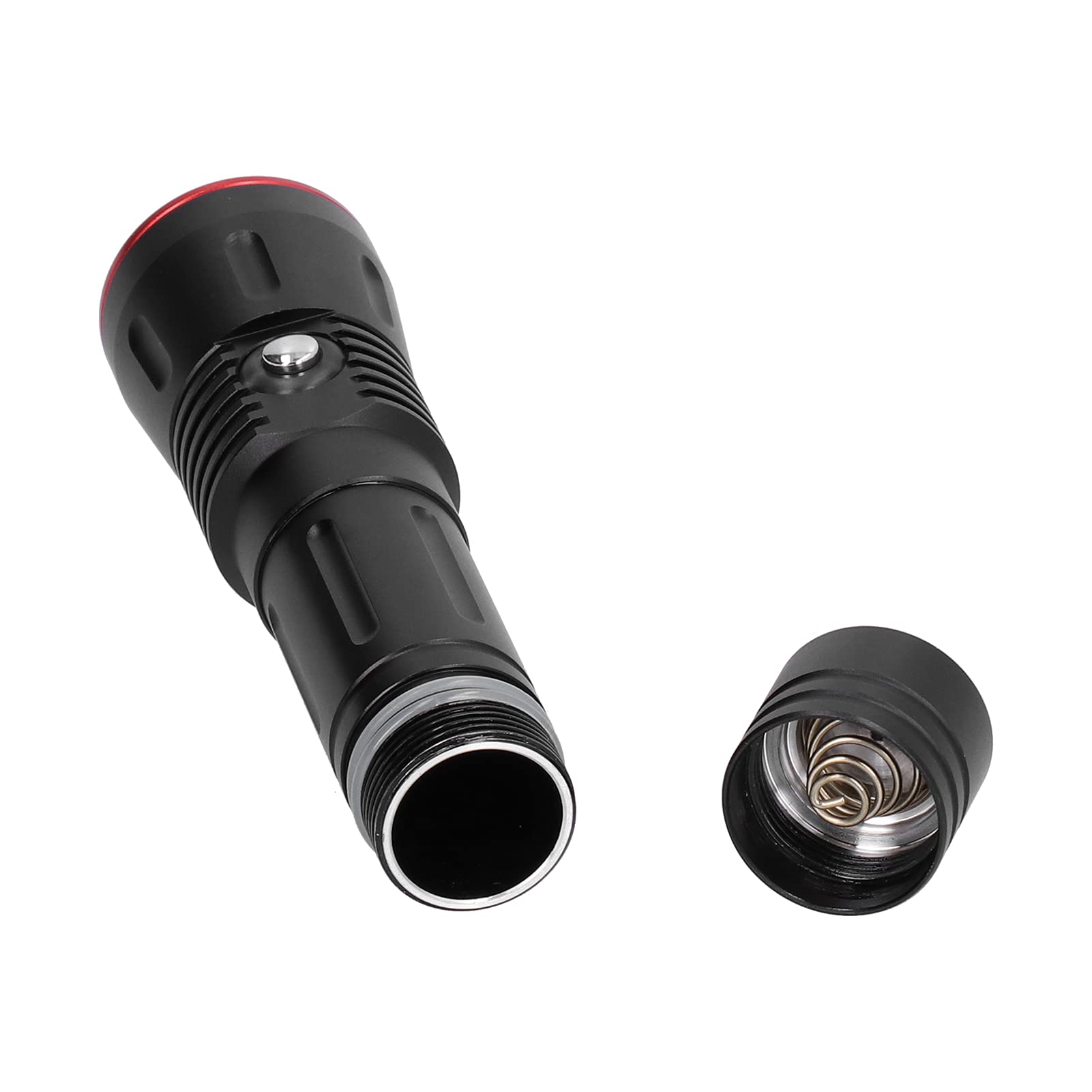Torcia subacquea professionale 3000LM IP68 Lampada subacquea impermeabile Ultra luminosa per la pesca in campeggio di salvataggio