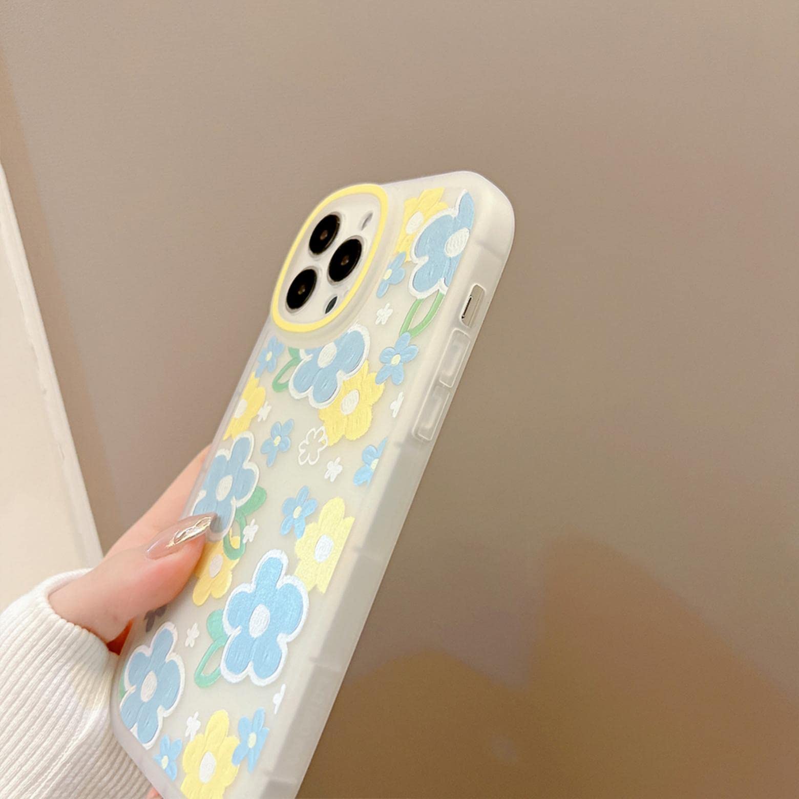 Custodia IPhone 13 Pro Max Fiore Di Sole/Giallo: Morbida, Antiurto Con Pellicola Inclusa! - 5