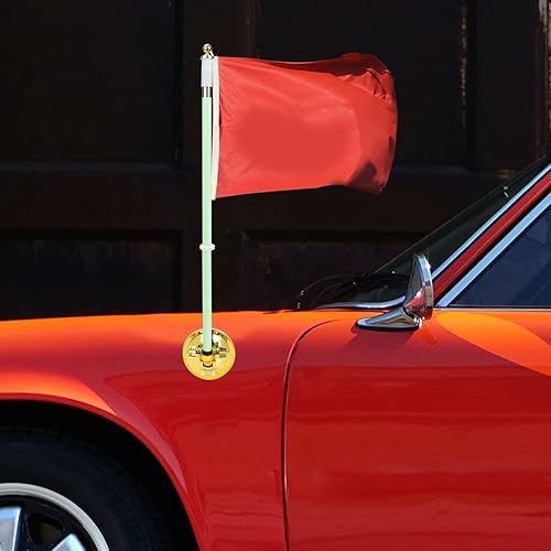 Miniatura 5 de Gatuida Soporte para mástil de bandera de automóvil, soporte para mástil de bandera de vehículo, soporte para mástil de bandera de pared, soporte