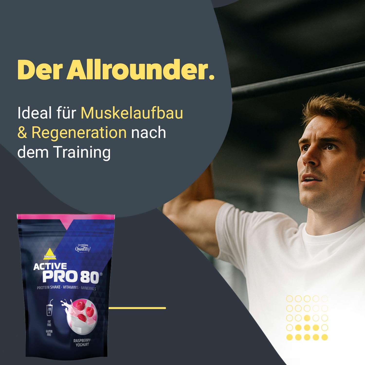 PRO 80 Busta Zip 500g (Lampone-Yogurt)