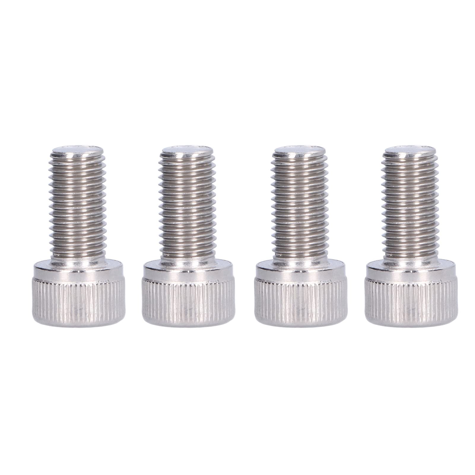 M10X1 25 Schraube M10 1,25 4 Pezzi Bullone Esagonale con Esagono Incassato Vite in Acciaio Inossidabile A2 1,25 Mm Fissaggio a Passo Fine Hardware (M10*20)