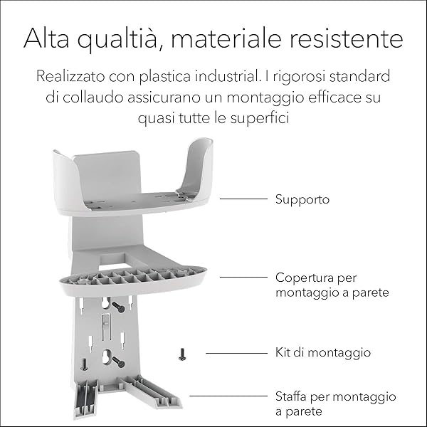 Netgear Orbi RBKWM Wall Mount Compatibile con router WiFi Orbi Satellite RBK50 RBK752 RBK852 RBK853 e altro 1 confezione