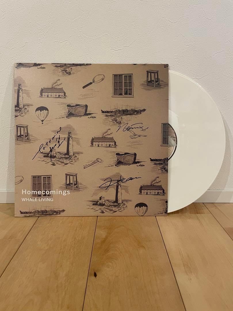 comings Whale Living サイン入り レコード 白盤 Homecomings Whale Living サイン入り レコード 白盤 2025年最新