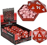 Vista 2 de Boston America Dungeon y Dragones D&D DND D20 +1 Poción Caramelo Ácido Coleccionable en Lata - Una (1) Lata - Sabor a Cereza Ácida