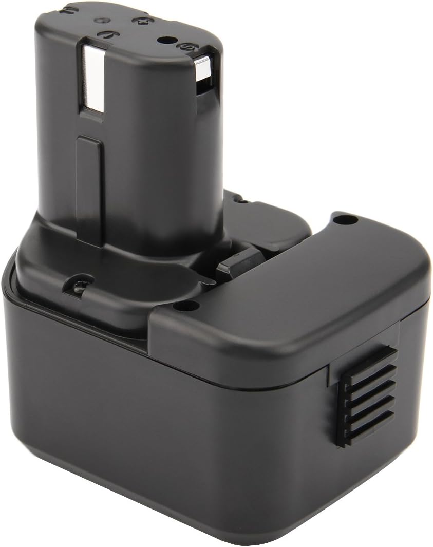 3000mAh 12V Battery Compatible with Hitachi EB1214S EB1212S EB1214L EB1220BL EB1220HS EB1222HL EB1226HL EB1230HL BCC1212 EB1230R EB1230X EB1233X, Ni-MH Battery