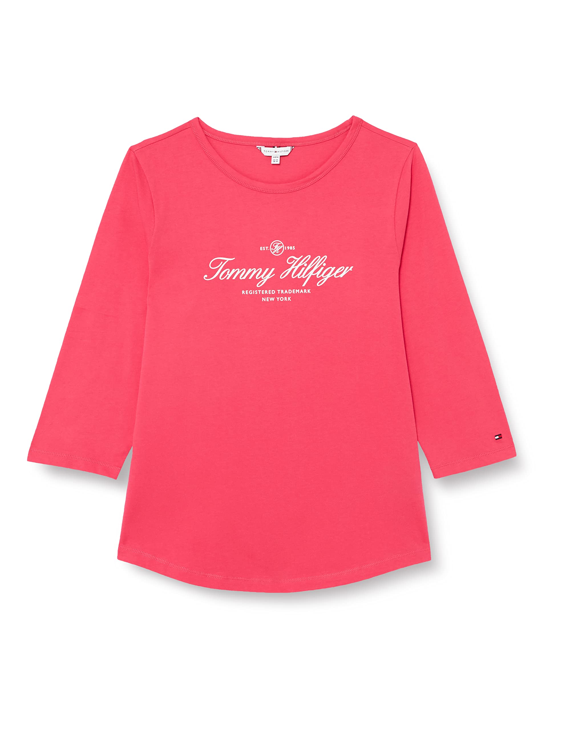 Tommy Hilfiger Camisetas de Punto de Manga Larga para Mujer