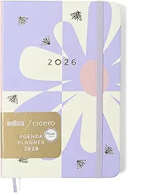 AGENDA PLANNER CICEROS 2026 MELISSA SEMANAL ANOTACOES 14X21 MAX BLOOMY