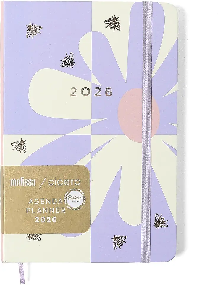 AGENDA PLANNER CICEROS 2026 MELISSA SEMANAL ANOTACOES 14X21 MAX BLOOMY