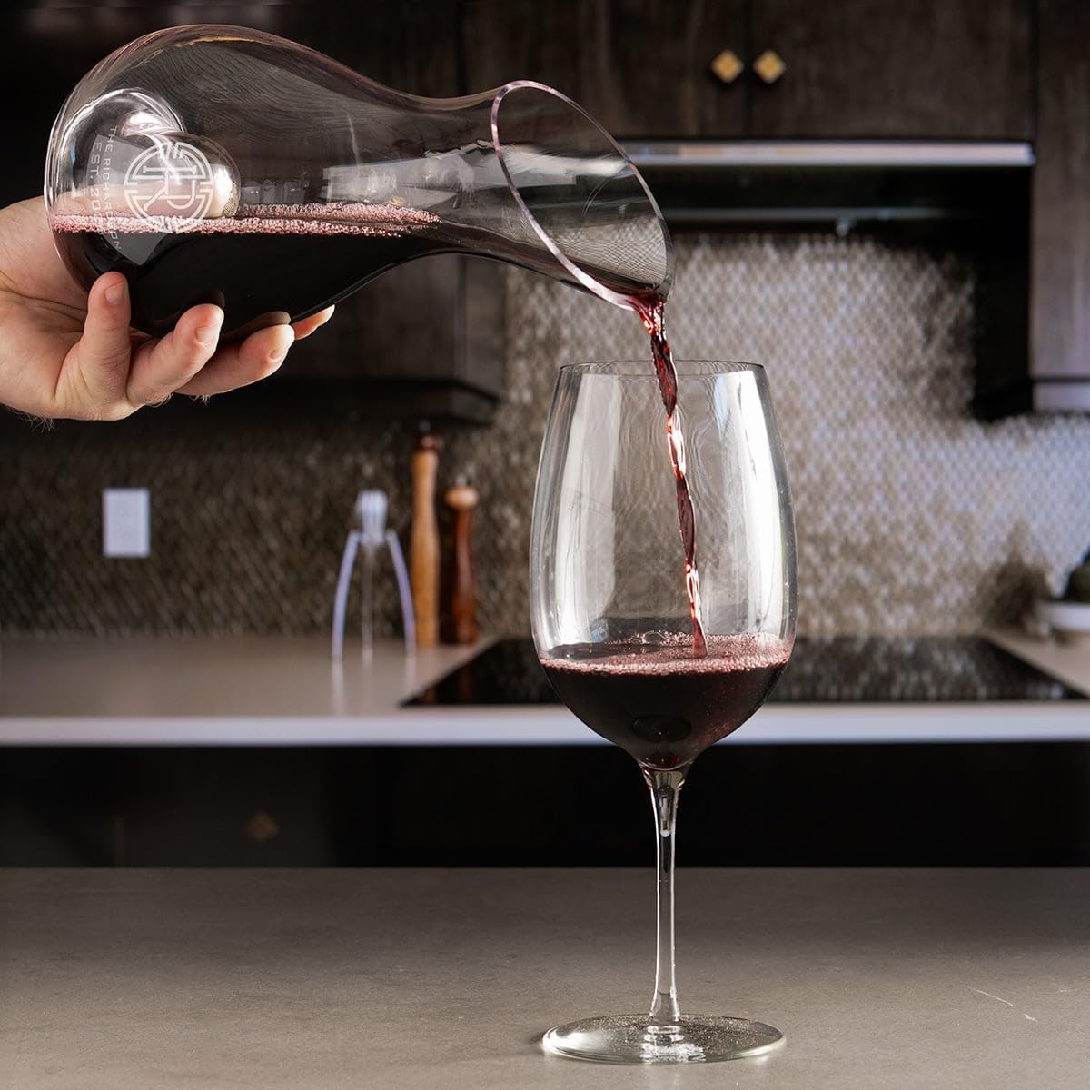 Personalized Wine Decanter - Engraved Wine Carafe by HomeWetBar