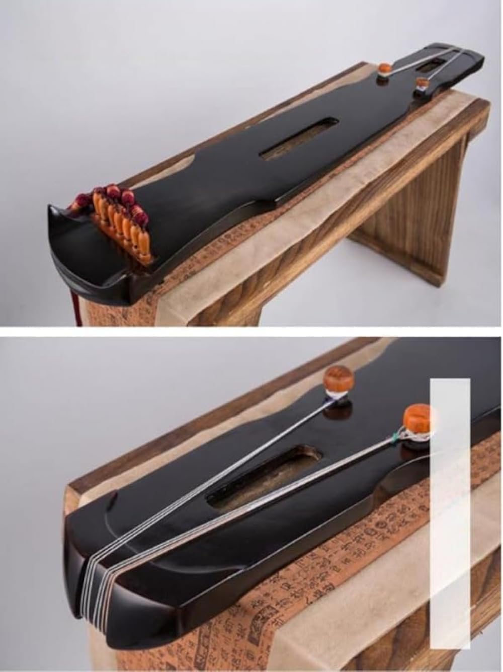 古琴楽器販売 | 山の音 【美品】 大人初心者用 7弦桐古琴