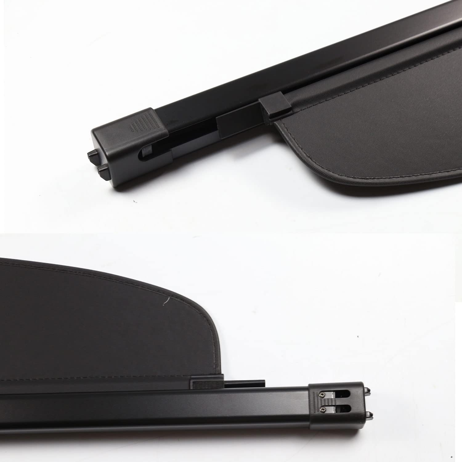 Cargo Cover for Audi Q7 2022 2023-2025 2021 Q7 Accessories 2020 2019 2018 2017 2016 Retractable Trunk Rear Security Cover Shielding Shade, Black