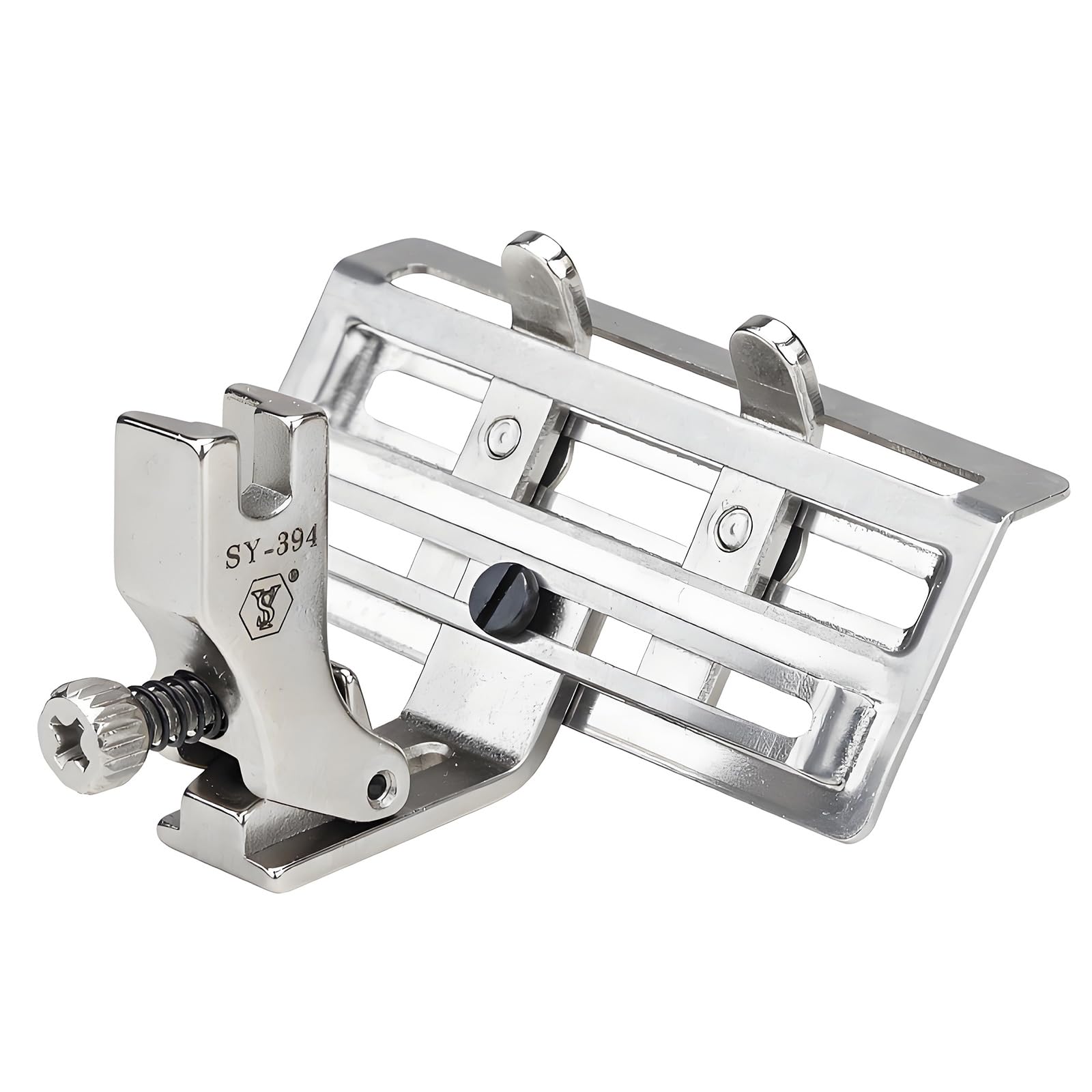 Jazuaiao Quilting Presser Foot Industrial Steel Construction Smooth Cloth Feed Expert Sewing Stitching Presser Foot
