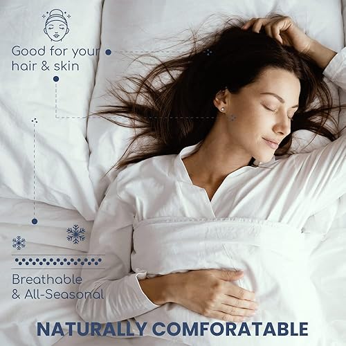 Miniatura 2 de Protector de almohada a granel de 72 fundas de almohada con cremallera  a granel (21 x 37) King  72 ropa de cama a granel  300 hilos  72 piezas  6