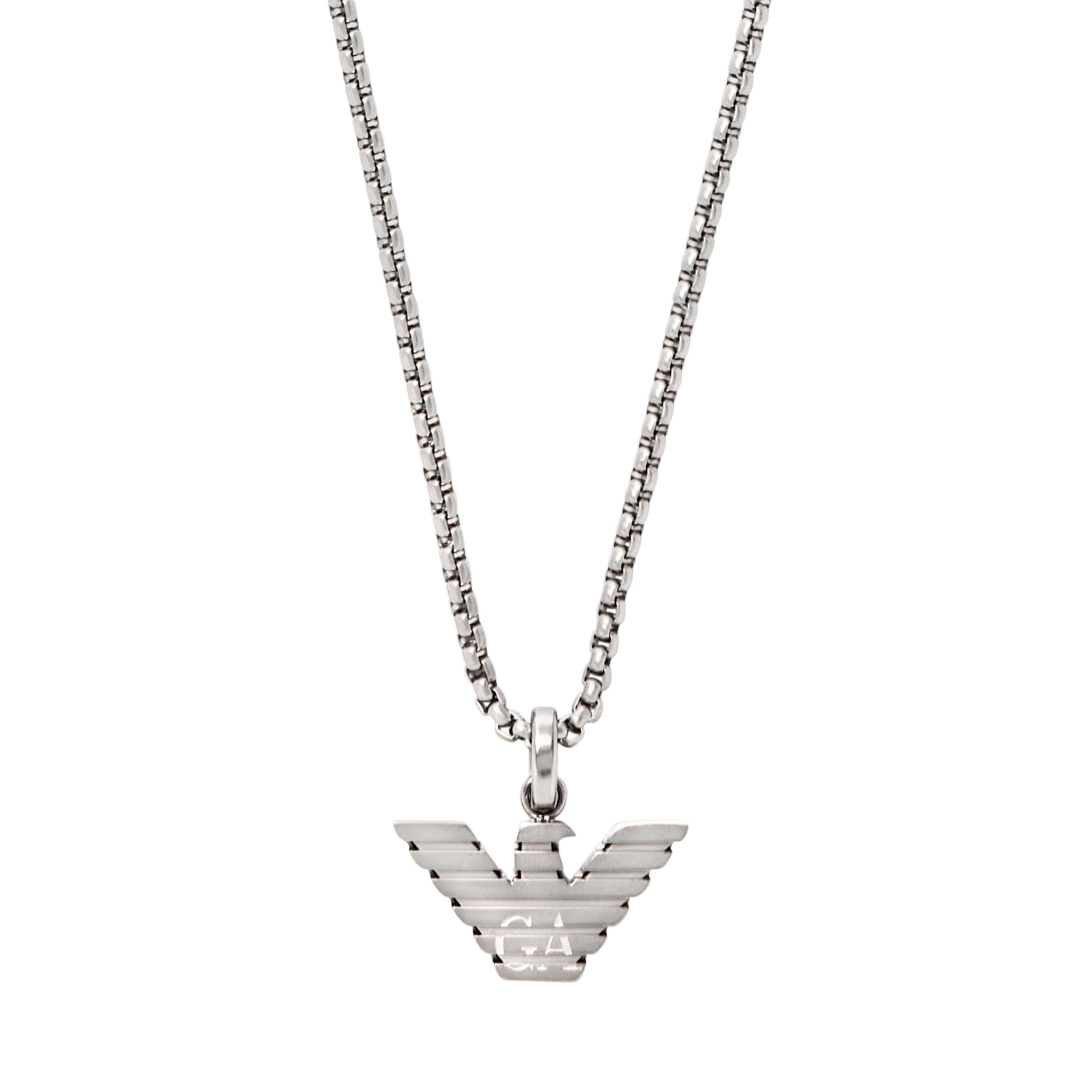 アクセサリー EMPORIO Armani 90s Native SilverNeckless Emporio Armani Silver Necklace EGS3169040 : Amazon.in: Jewellery