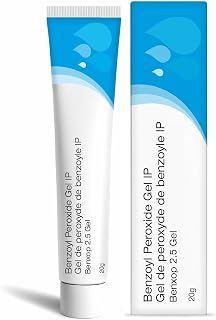 SALVE Benxop Benzoyl Peroxide 2.5% Pimples Cream 20gm (0.70 Oz)