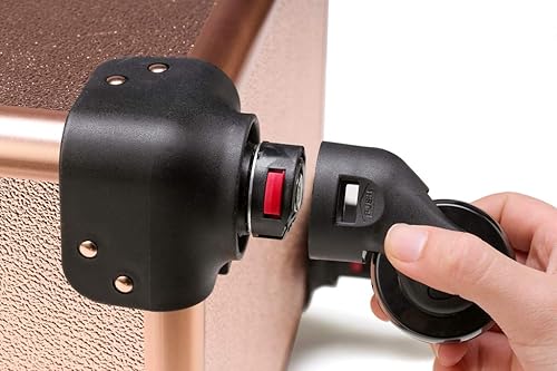 Miniatura 7 de Rolling Train Case 4 en 1 con tapa extra Maquillaje portátil Train Case Profesional Organizador de cosméticos Maquillaje Estuche de viaje Trolley