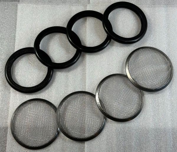 Amazon.co.jp: 取付バンド付 ステンレス製 TMR ファンネルネット