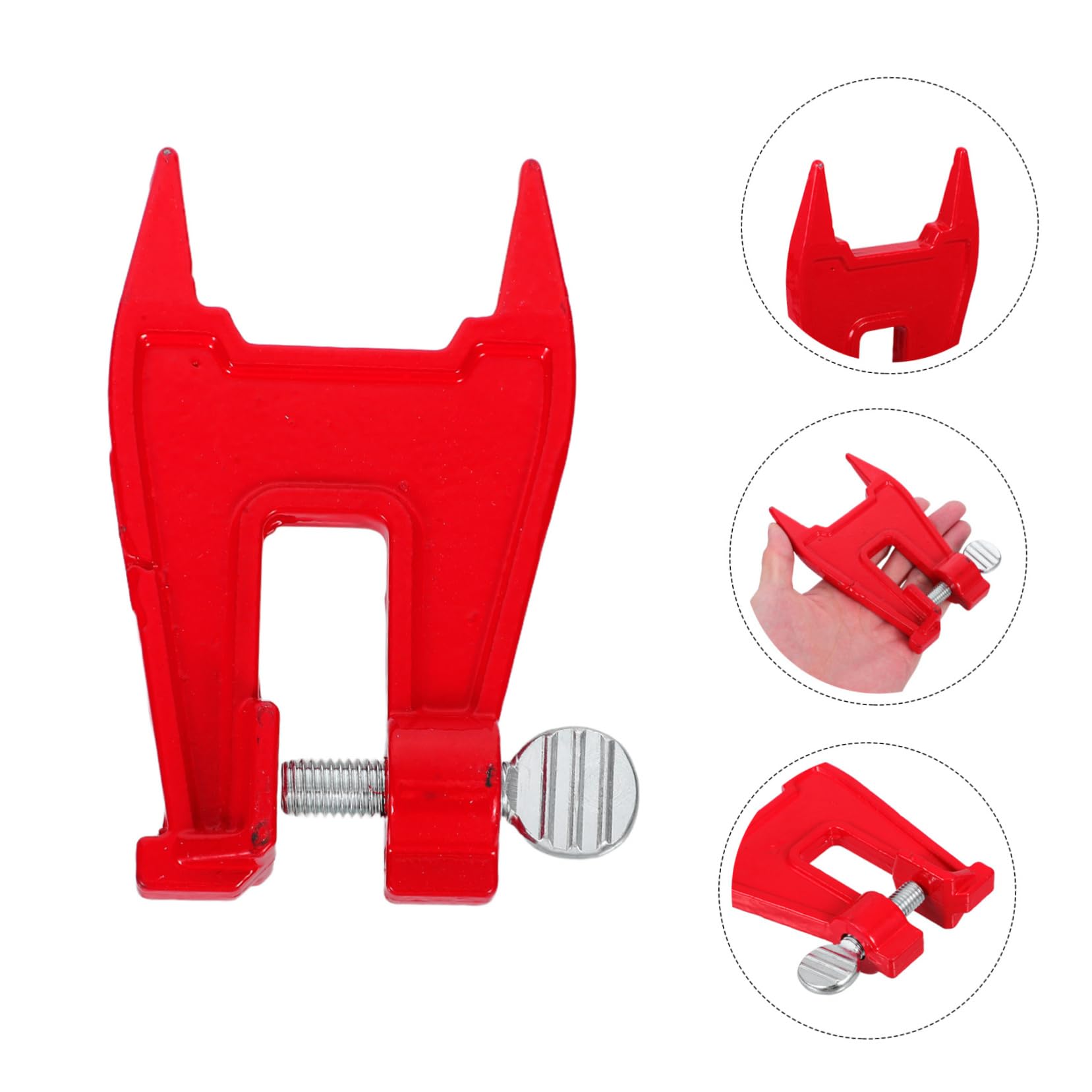 Práctico Soporte Para Barra Guía De Motosierra, Herramienta Afiladora De Cadena, Soporte Duradero Para Motosierra, Accesorio Portátil Para Afilar Herramientas Eléctricas