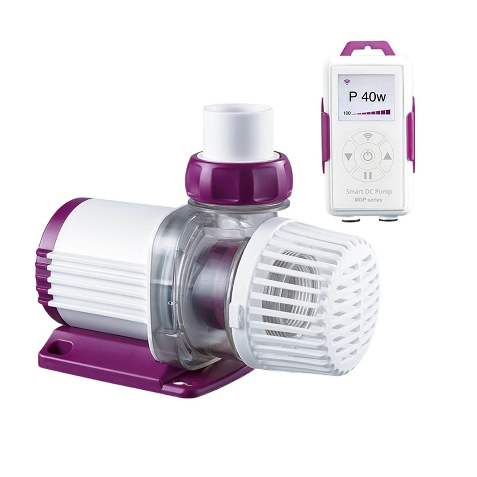 Bomba sumergible pequeña ajustable Pantalla LCD con control Wifi MDP-2500 3500 5000 8000 10000 Bomba de agua for acuario(MDP-2500)