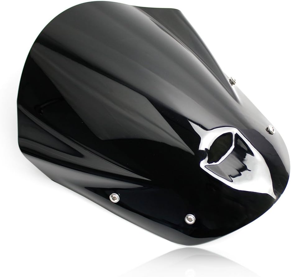 Motorcycle Racing Windshield Windscreen Wind Deflector Front Fairing Flyscreen Compatible with Y-amaha MT09 FZ09 MT FZ 09 MT-09 FZ-09 2013 2014 2015 2016 Screen Shield Visor (Smoke)