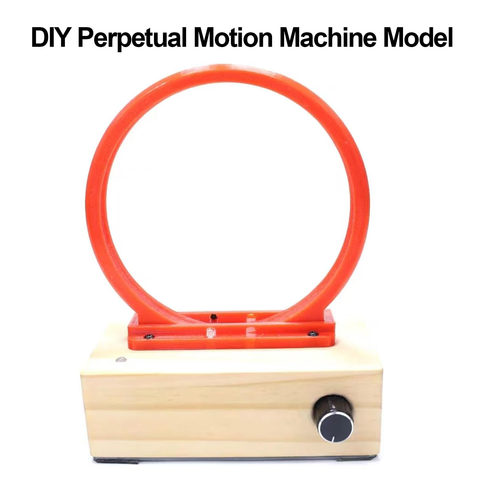 Modelo de máquina de movimiento perpetuo DIY, modelo de máquina de movimiento perpetuo casera, equipo científico para experimentos con ciclotrón electromagnético, bobina de movimiento circular con
