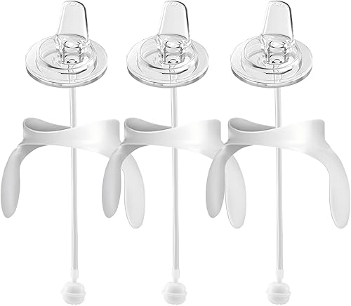 Kit de conversión de vasos con boquilla para biberones anticólicos Philips Avent, tapa suave y bola pesada de transición con asas convertidor de