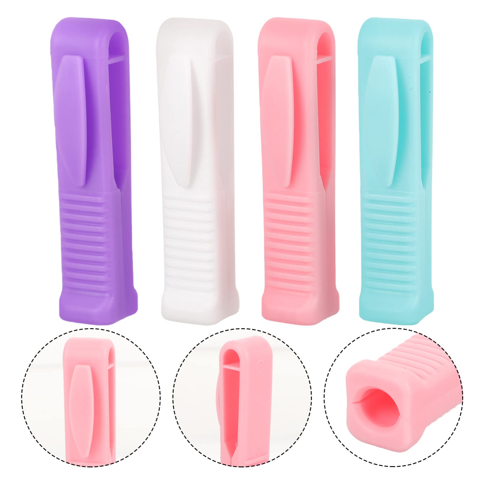 Unomor 8Pcs Plastic Ampoule Opener Groove Design Vial Breaker Professional Mini Bottle Opener