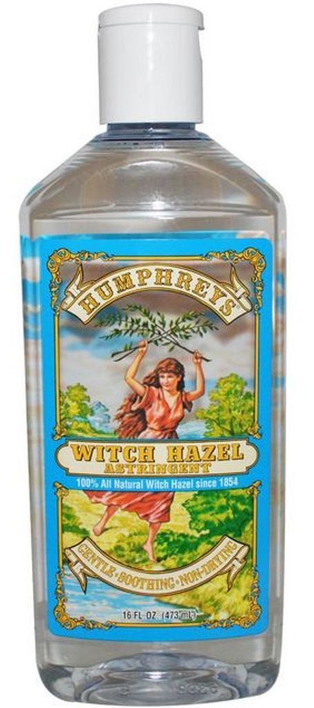 Humphreys Witch Hazel Natural Astringent for Face & Body - 8 Oz