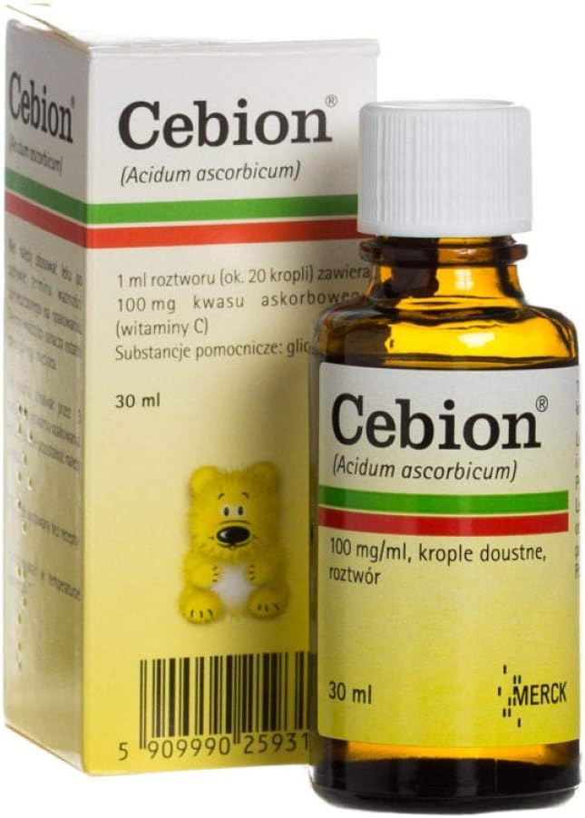 Cebion 30ml  1.01oz is Vitamin c in Drops for Children