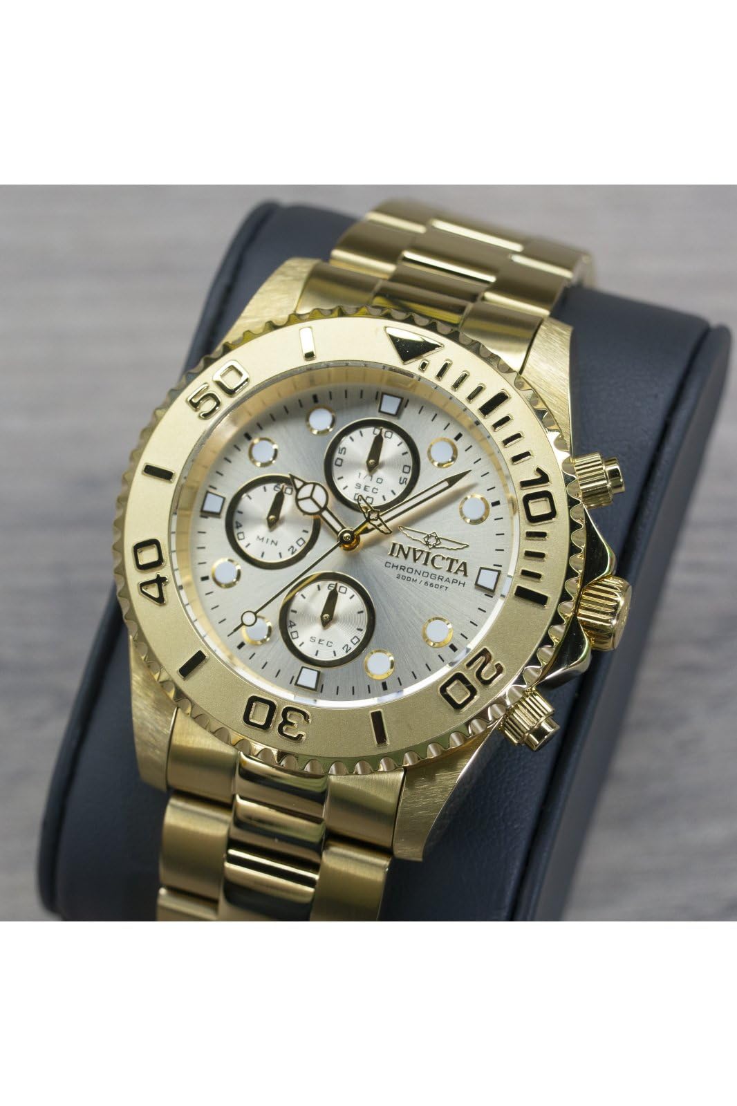 Invicta Pro Diver Edelstahl Herren Quarzuhrwerk - 43mm