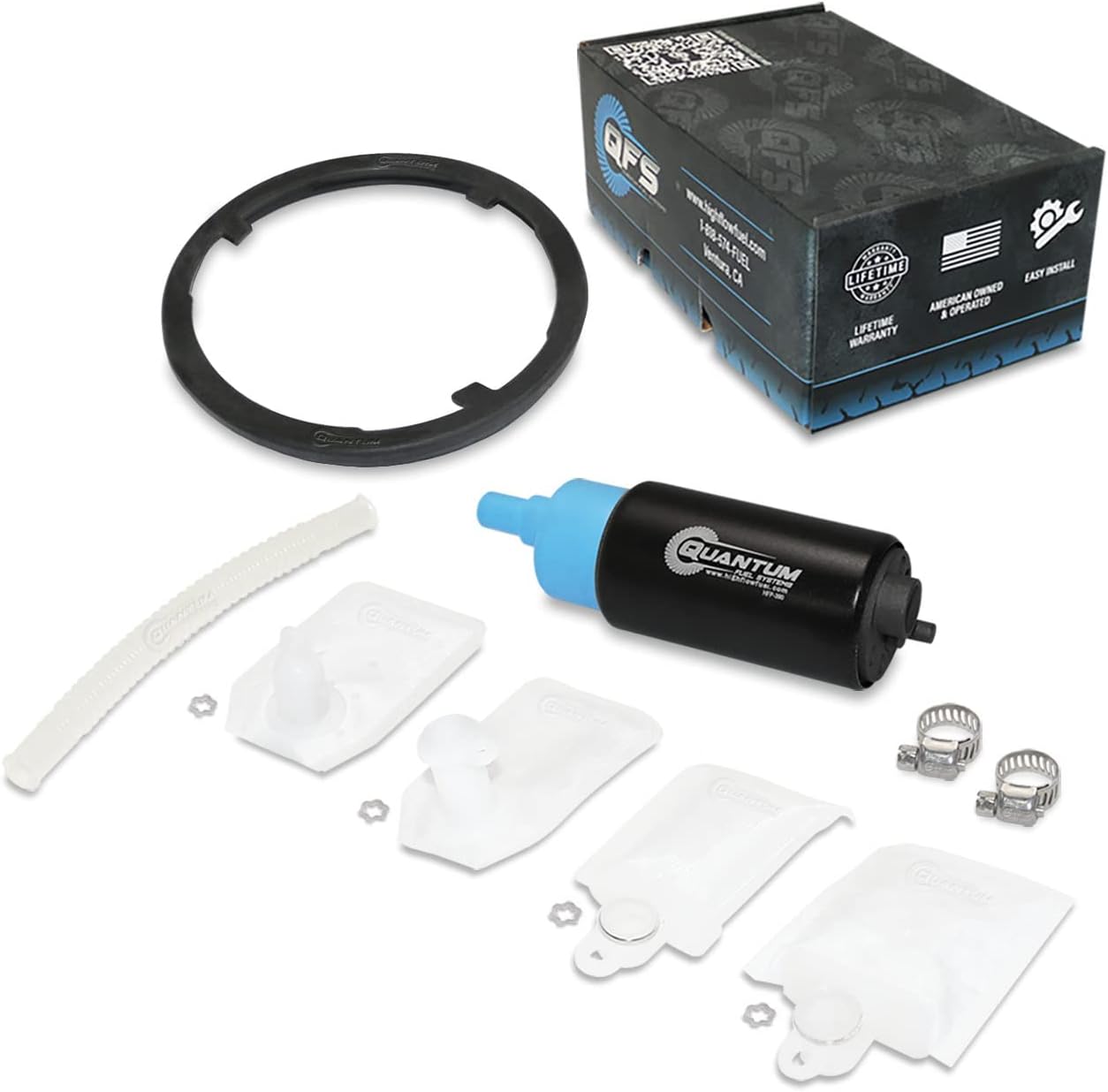 HFP-390-UT3 Yam R3 / WR125X / YBR125ED / YBR250 2005-2020 Motorcycle Fuel Pump with Enhanced Installation Kit